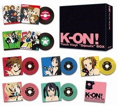 良書網 Anime<br>K-ON! 7inch Vinyl “Donuts” BOX【数量限定商品】 出版社: ポニーキャニオ Code/ISBN: PCKA-10