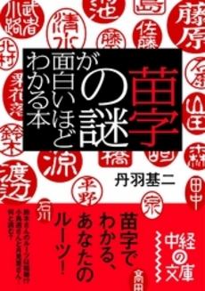 良書網 苗字の謎が面白いほどわかる本 出版社: 中経出版 Code/ISBN: 9784806131526