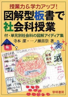 図解型板書で社会科授業