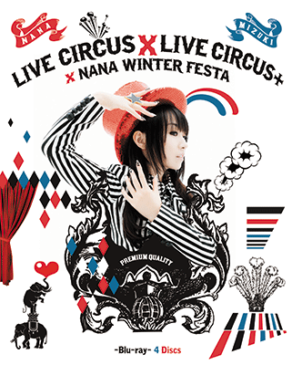 水樹奈々<br>NANA MIZUKI LIVE CIRCUS×CIRCUS＋×WINTER FESTA<br>＜告知ポスター(B2サイズ)特典付き＞(Blu-ray Disc)