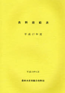 食料需給表 平成17年度