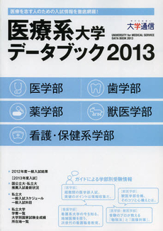 医療系大学データブック　２０１３