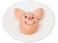 Disney 廸士尼迷你美食 樹脂粘土製作集 - 第7號 Piglet 麵包  (書店版)