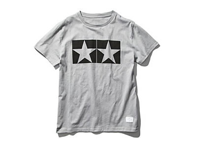 [TAMIYA × JUN WATANABE / ZOZOTOWN] Tamiya Mark T-shirt ver.2 灰色 (XS)