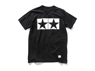 [TAMIYA × JUN WATANABE / ZOZOTOWN] Tamiya Mark T-shirt ver.2 黑色 (XS)