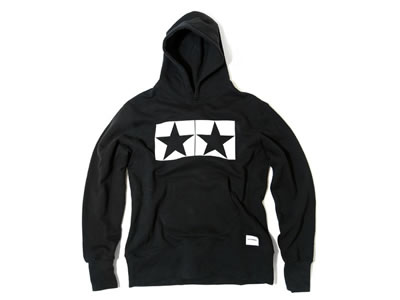 [TAMIYA × JUN WATANABE / ZOZOTOWN] Tamiya mark PULLOVER HOODY 黑色 (S)