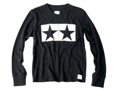 [TAMIYA × JUN WATANABE / ZOZOTOWN] Tamiya Mark 長袖T-Shirt 黑色 (XL)