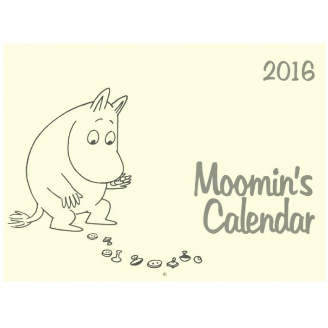 MOOMIN ムーミントロールとボ (2016年掛曆)