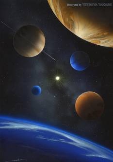 星の地図館 - 太陽系大地図