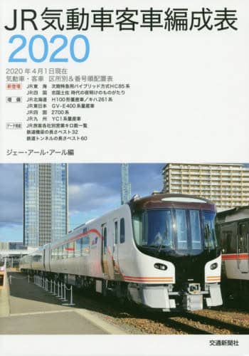 ＪＲ気動車客車編成表　２０２０