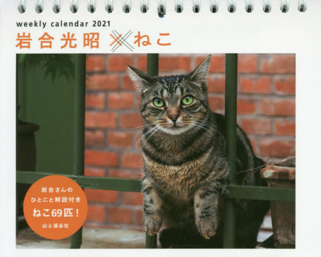 カレンダー　’２１　岩合光昭×ねこ
