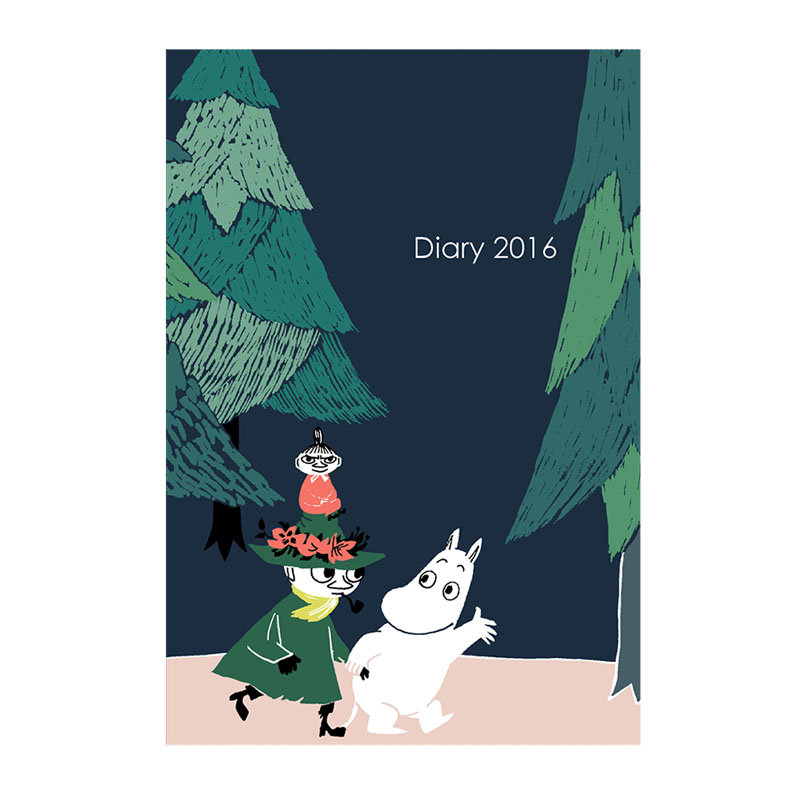 良書網 MOOMIN DIARY 2016 (2016Diary) 出版社: 宝島社 Code/ISBN: 9784800242600