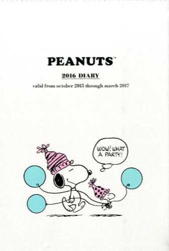 SNOOPY 手帳 2016 (2016Diary)