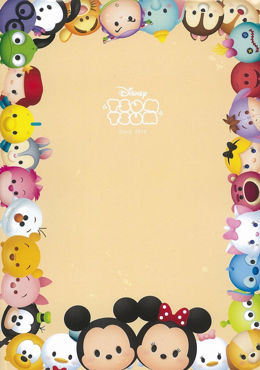 Disney TSUMTSUM 2016 Diary Book