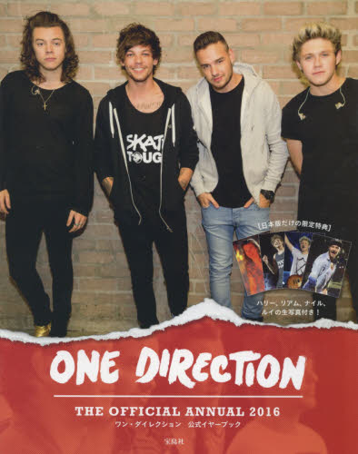 良書網 ONE DIRECTION The Official Annual 2016 出版社: 宝島社 Code/ISBN: 9784800248442