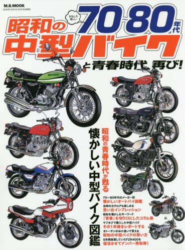 ７０～８０年代昭和の中型バイクと青春時代、再び！