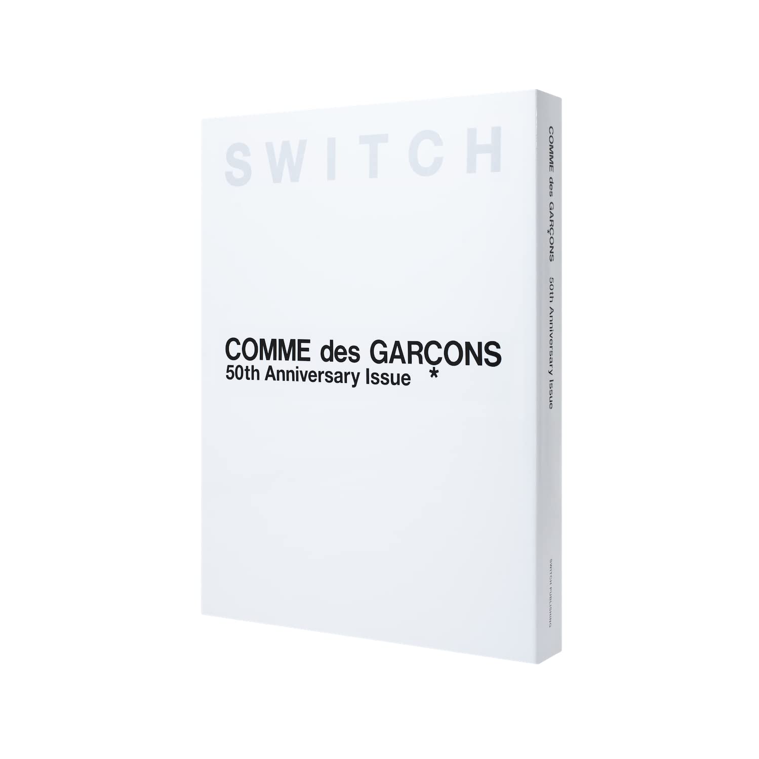 SWITCH SPECIAL EDITION COMME des GARCONS 成立 50 周年紀念特刊