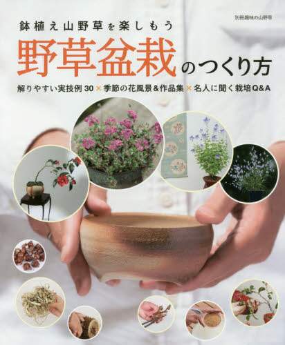 良書網 野草盆栽のつくり方　鉢植え山野草を楽しもう　実技例×花風景＆作品集×栽培Ｑ＆Ａ 出版社: 栃の葉書房 Code/ISBN: 9784886163646