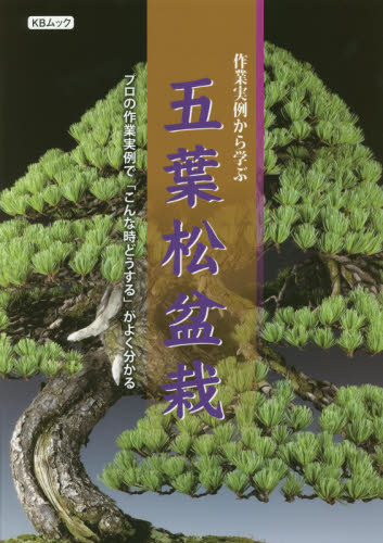 作業実例から学ぶ五葉松盆栽　プロの作業実例で「こんな時どうする」がよく分かる