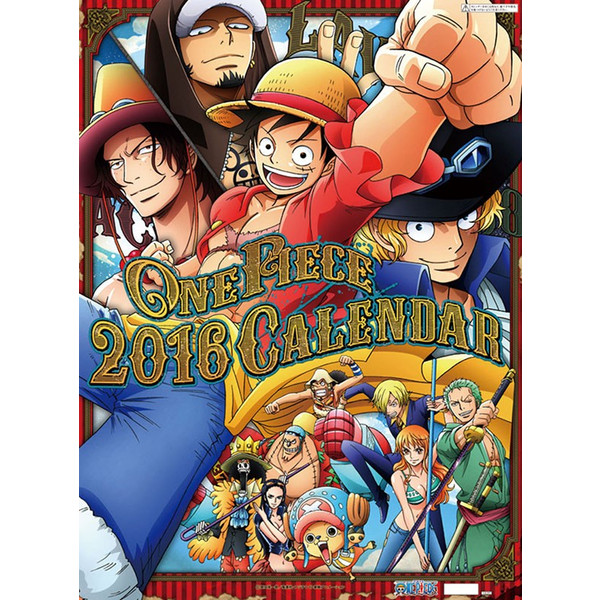 良書網 One Piece 2016 日本年曆 出版社: Try-X Code/ISBN: CL006