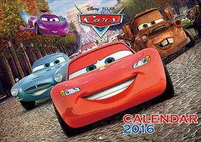 Cars 汽車總動員 2016 日本年曆