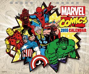 卓上 MARVEL COMICS 2015 日本年曆