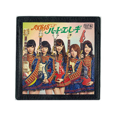 AKB48公式グッズ　ハート・エレキ レコード風ミラー