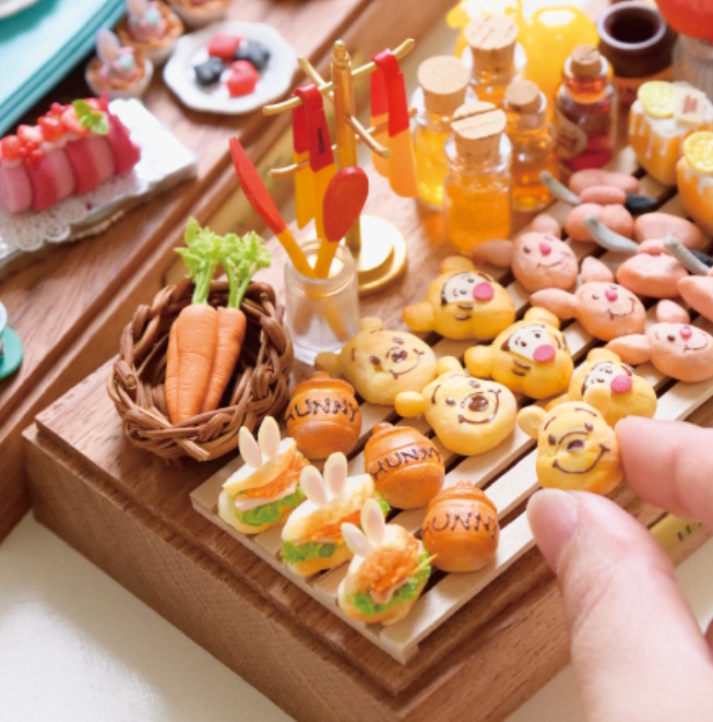 hcjdisney 官網 Premium 版 (每12期) 樹脂粘土でつくる ディズニーミニチュアフード Disney 食物小品粘土製作