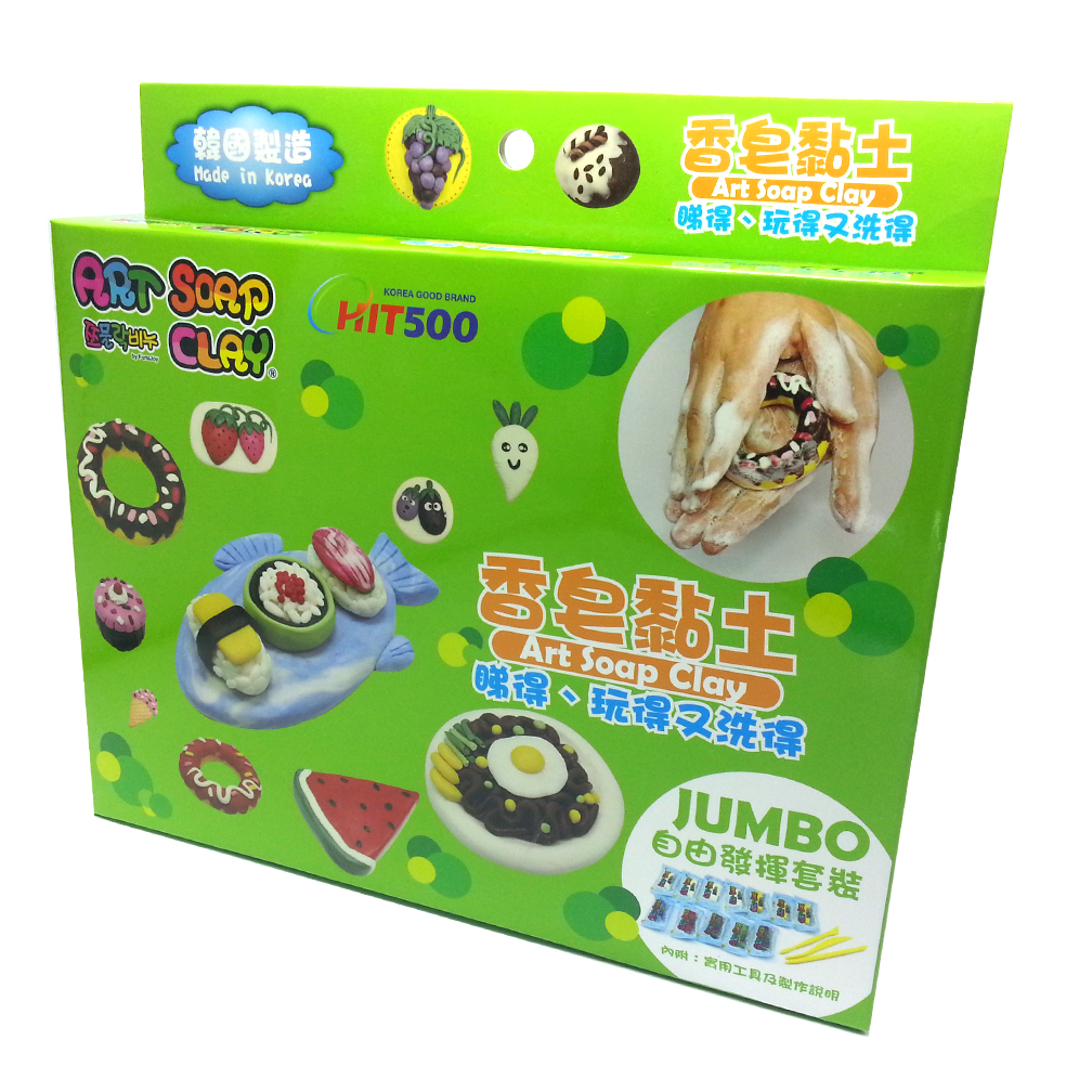 良書網 Art Soap Clay 香皂黏土 JUM-01 Jumbo Pack 珍寶裝 出版社: ArtSoapClay Code/ISBN: JUM-01