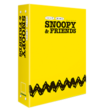Snoopy & Friends 特製 Binder (一個可收納20期)