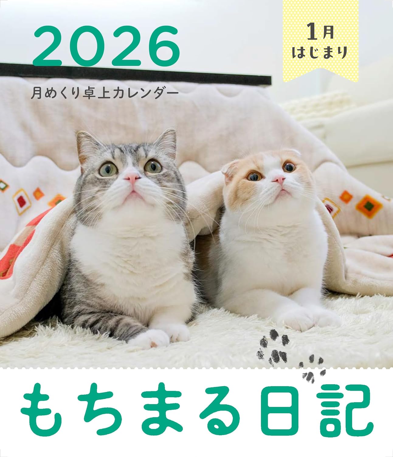 ２０２６もちまる日記１月はじまり月めくり