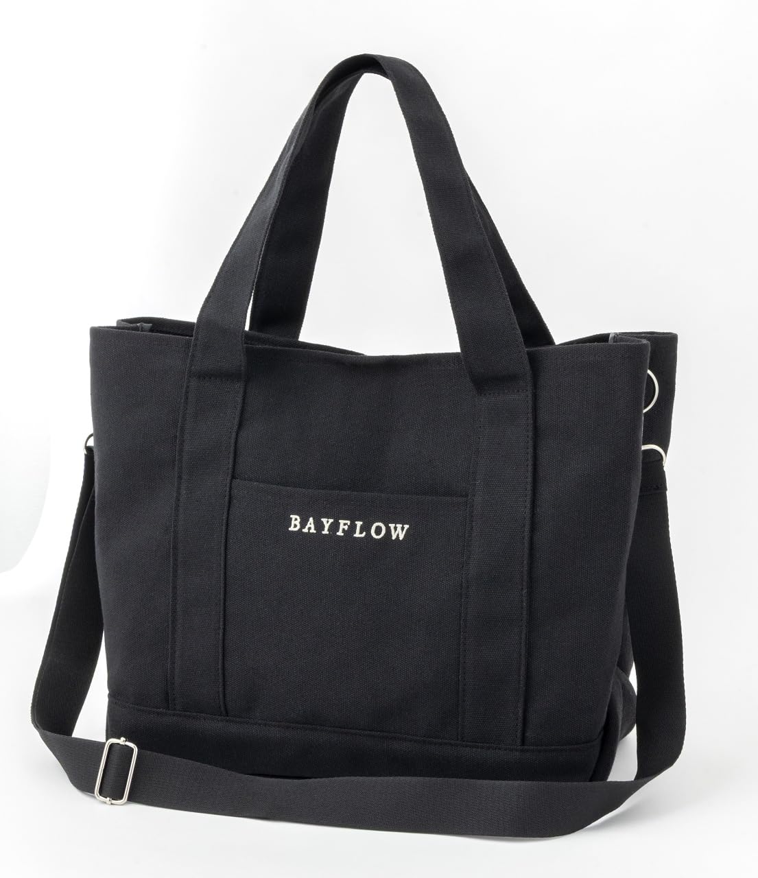 ＢＡＹＦＬＯＷ　収納５ポケット　ＬＯＧＯ　ＴＯＴＥＢＡＧ　ＢＯＯＫ　ＢＩＧ